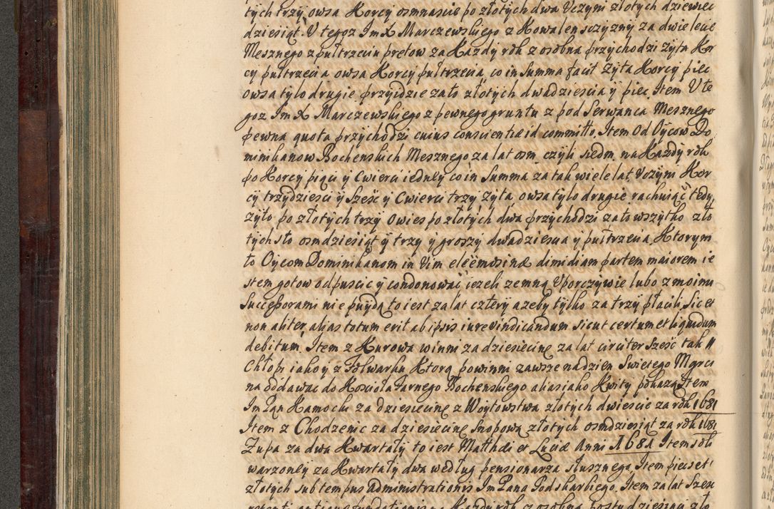 Zdjęcie nr 231 dla obiektu archiwalnego: Acta actorum episscopalium R. D. Joannis Małachowski, episcopi Cracoviensis a die 20 Augusti anni 1681 et 1682 acticatorum. Volumen I