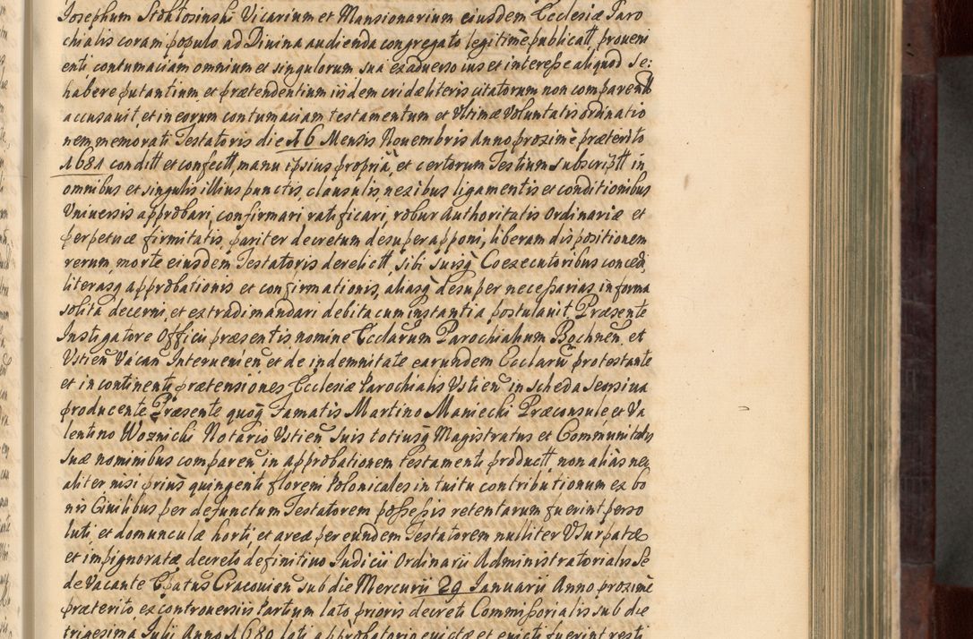 Zdjęcie nr 228 dla obiektu archiwalnego: Acta actorum episscopalium R. D. Joannis Małachowski, episcopi Cracoviensis a die 20 Augusti anni 1681 et 1682 acticatorum. Volumen I