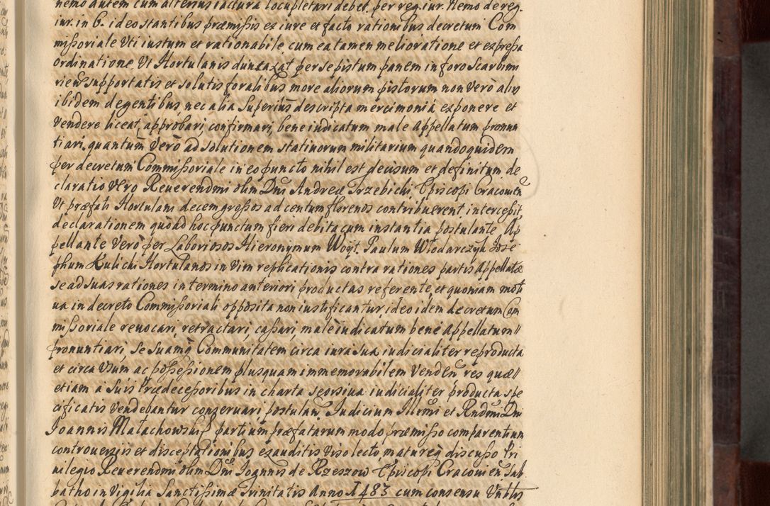 Zdjęcie nr 216 dla obiektu archiwalnego: Acta actorum episscopalium R. D. Joannis Małachowski, episcopi Cracoviensis a die 20 Augusti anni 1681 et 1682 acticatorum. Volumen I