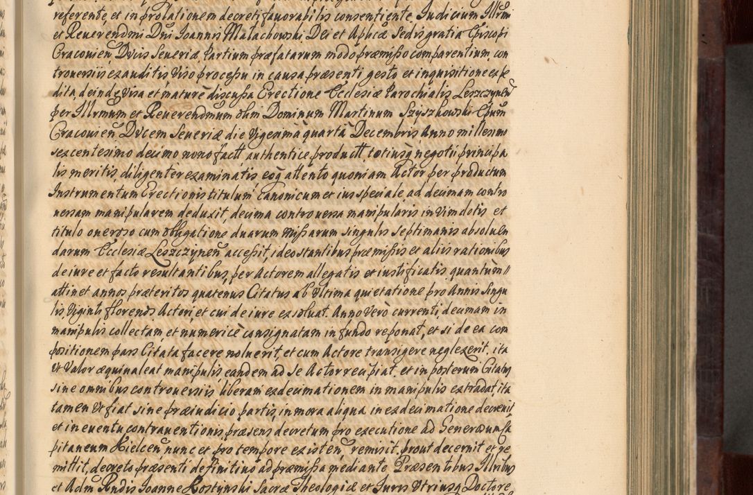 Zdjęcie nr 210 dla obiektu archiwalnego: Acta actorum episscopalium R. D. Joannis Małachowski, episcopi Cracoviensis a die 20 Augusti anni 1681 et 1682 acticatorum. Volumen I