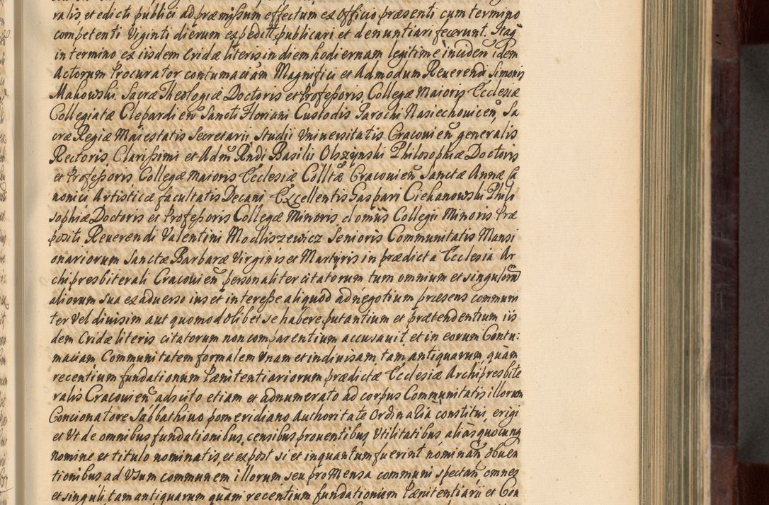 Zdjęcie nr 212 dla obiektu archiwalnego: Acta actorum episscopalium R. D. Joannis Małachowski, episcopi Cracoviensis a die 20 Augusti anni 1681 et 1682 acticatorum. Volumen I