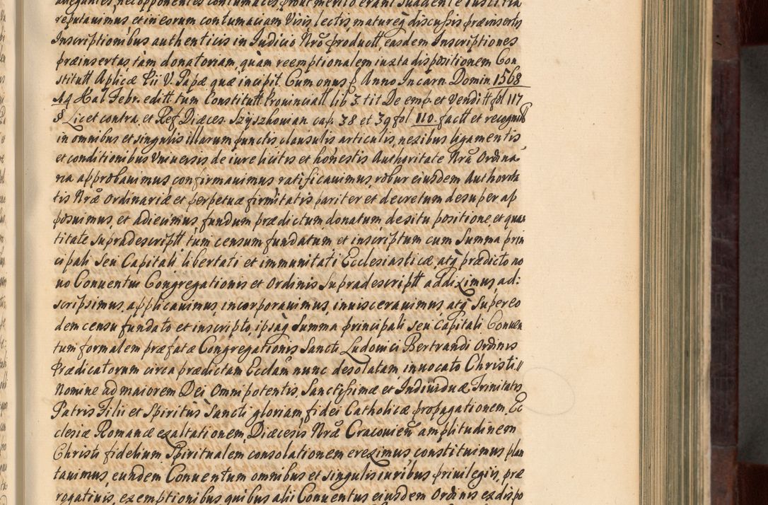 Zdjęcie nr 208 dla obiektu archiwalnego: Acta actorum episscopalium R. D. Joannis Małachowski, episcopi Cracoviensis a die 20 Augusti anni 1681 et 1682 acticatorum. Volumen I