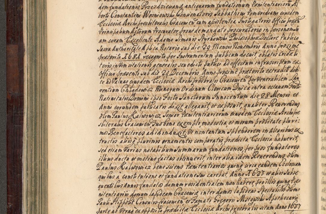 Zdjęcie nr 211 dla obiektu archiwalnego: Acta actorum episscopalium R. D. Joannis Małachowski, episcopi Cracoviensis a die 20 Augusti anni 1681 et 1682 acticatorum. Volumen I