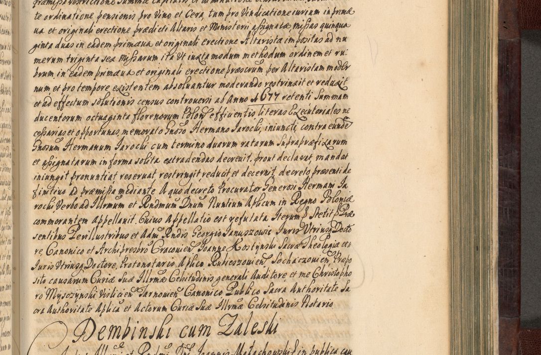 Zdjęcie nr 602 dla obiektu archiwalnego: Acta actorum episscopalium R. D. Joannis Małachowski, episcopi Cracoviensis a die 20 Augusti anni 1681 et 1682 acticatorum. Volumen I