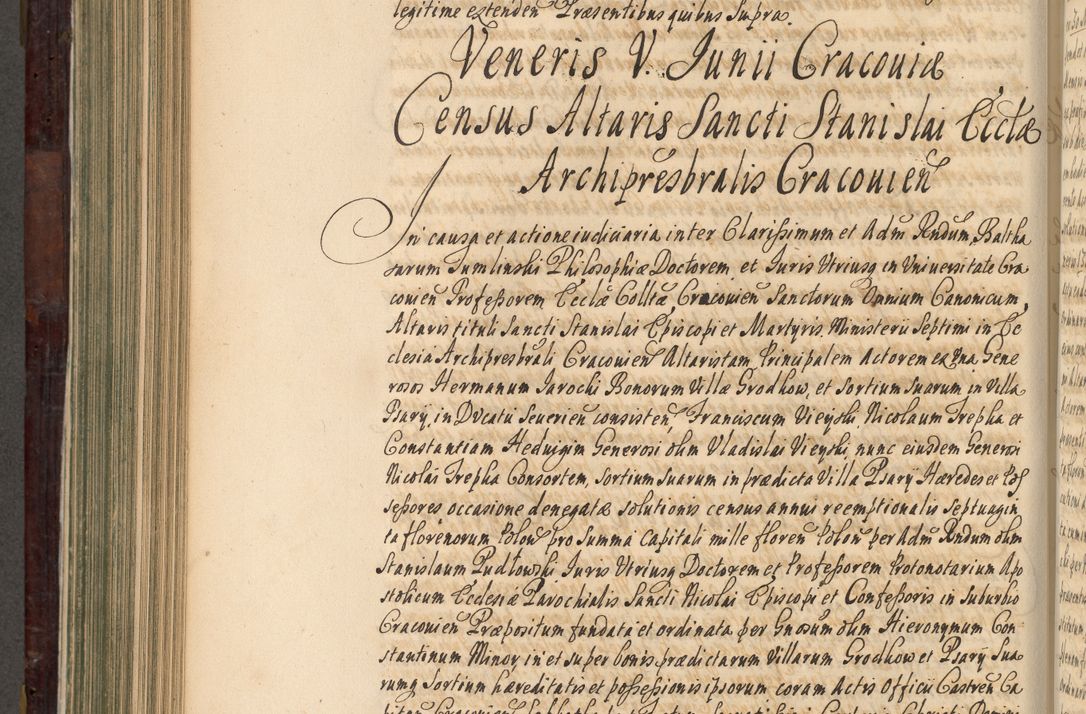 Zdjęcie nr 597 dla obiektu archiwalnego: Acta actorum episscopalium R. D. Joannis Małachowski, episcopi Cracoviensis a die 20 Augusti anni 1681 et 1682 acticatorum. Volumen I
