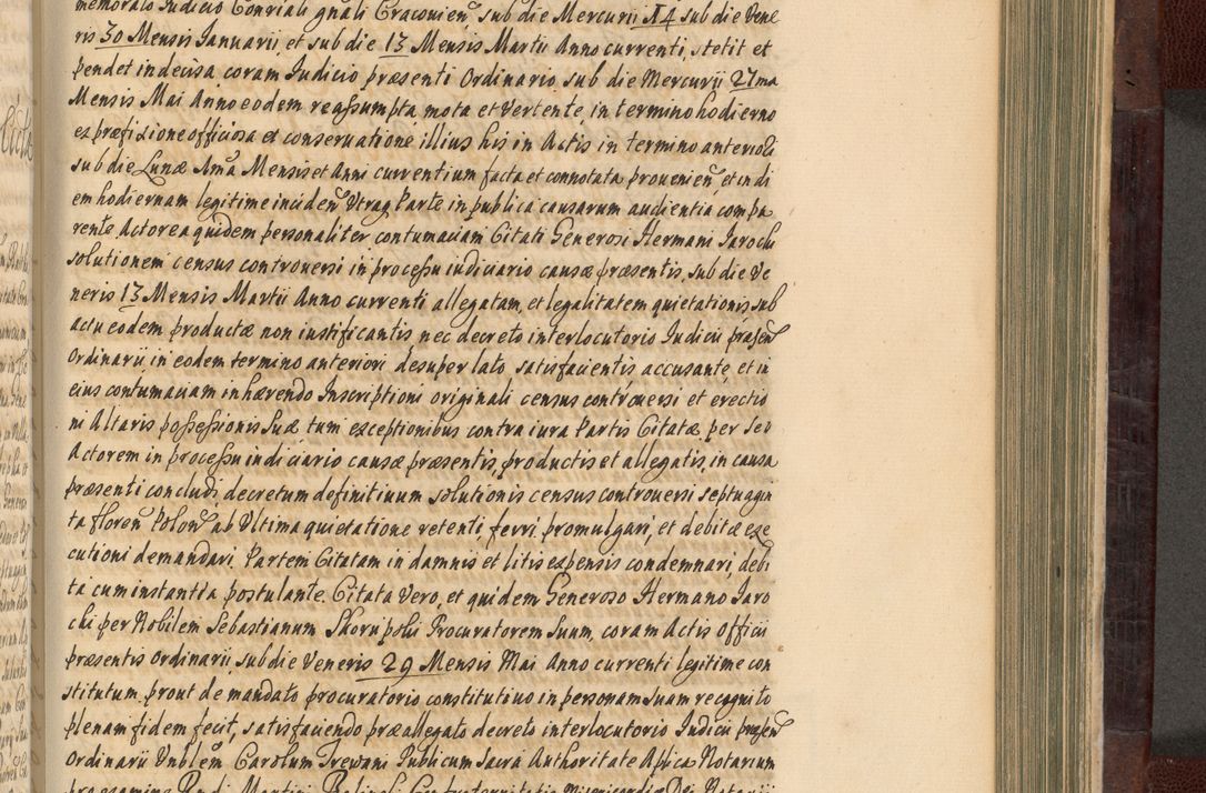 Zdjęcie nr 598 dla obiektu archiwalnego: Acta actorum episscopalium R. D. Joannis Małachowski, episcopi Cracoviensis a die 20 Augusti anni 1681 et 1682 acticatorum. Volumen I