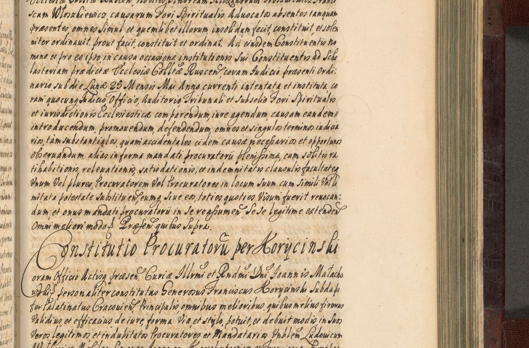 Zdjęcie nr 596 dla obiektu archiwalnego: Acta actorum episscopalium R. D. Joannis Małachowski, episcopi Cracoviensis a die 20 Augusti anni 1681 et 1682 acticatorum. Volumen I