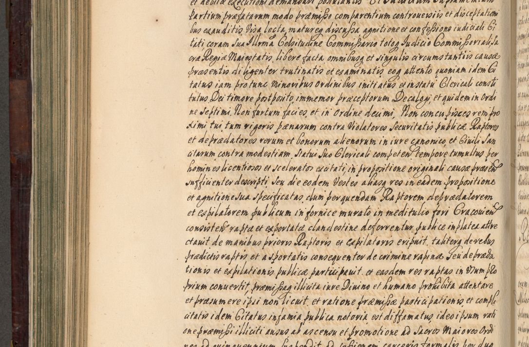 Zdjęcie nr 593 dla obiektu archiwalnego: Acta actorum episscopalium R. D. Joannis Małachowski, episcopi Cracoviensis a die 20 Augusti anni 1681 et 1682 acticatorum. Volumen I