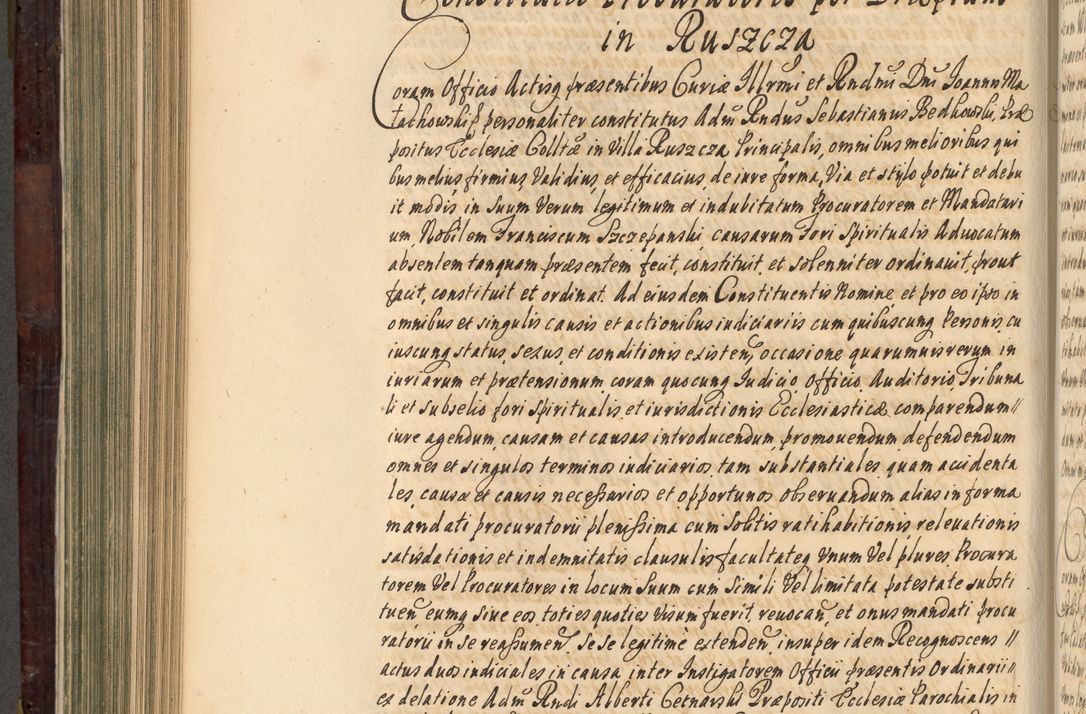 Zdjęcie nr 595 dla obiektu archiwalnego: Acta actorum episscopalium R. D. Joannis Małachowski, episcopi Cracoviensis a die 20 Augusti anni 1681 et 1682 acticatorum. Volumen I