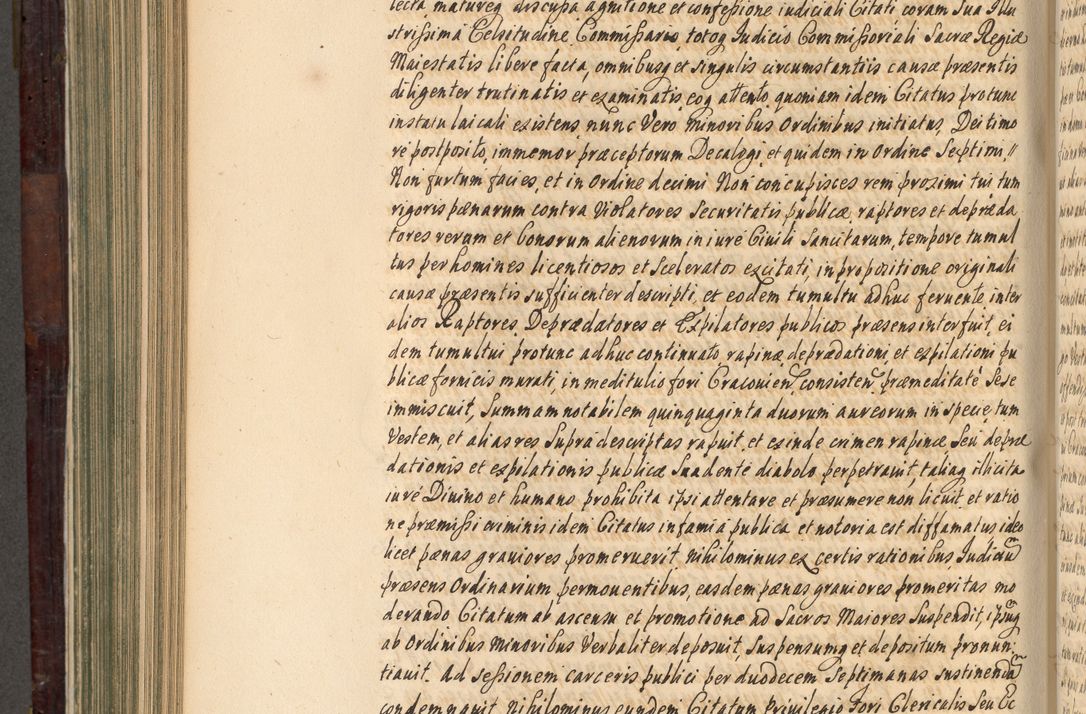 Zdjęcie nr 591 dla obiektu archiwalnego: Acta actorum episscopalium R. D. Joannis Małachowski, episcopi Cracoviensis a die 20 Augusti anni 1681 et 1682 acticatorum. Volumen I