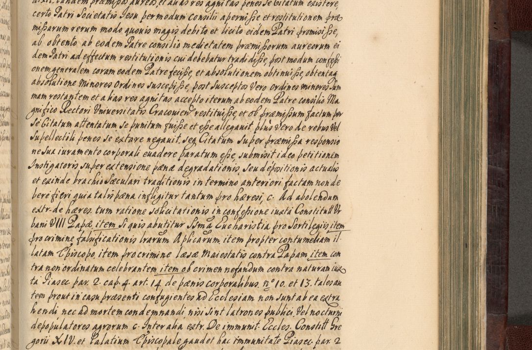 Zdjęcie nr 590 dla obiektu archiwalnego: Acta actorum episscopalium R. D. Joannis Małachowski, episcopi Cracoviensis a die 20 Augusti anni 1681 et 1682 acticatorum. Volumen I