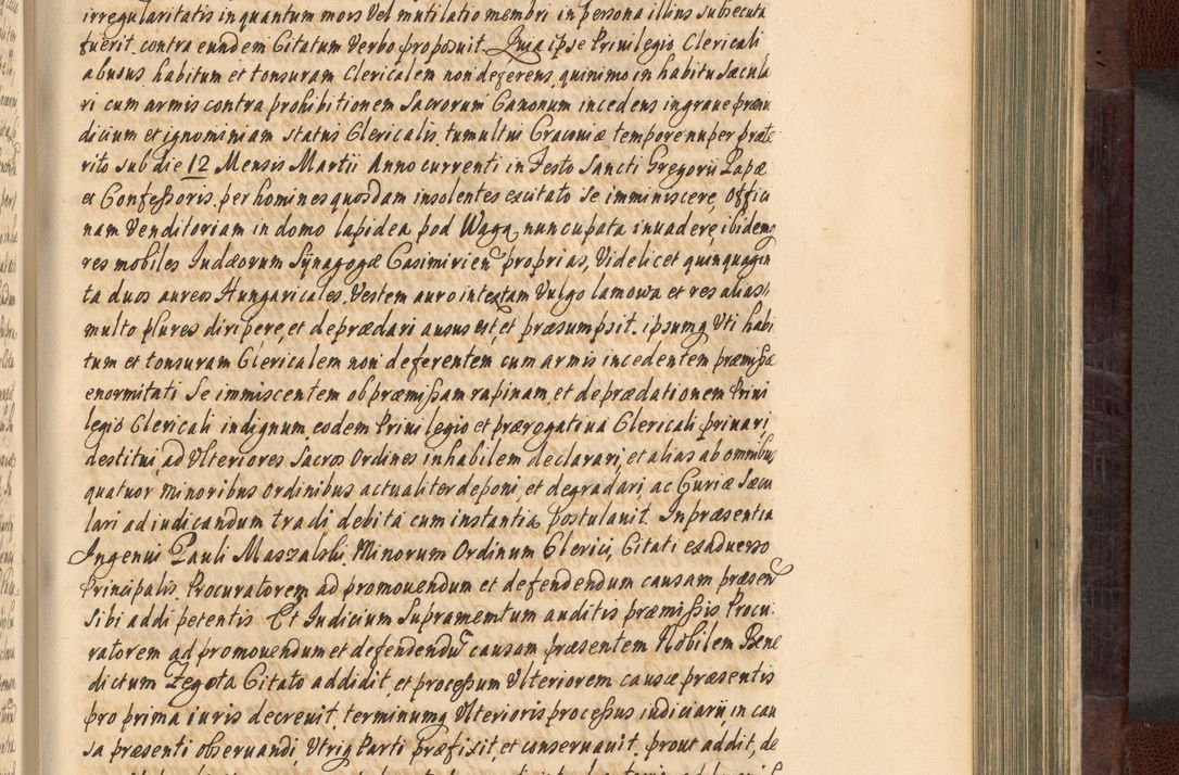 Zdjęcie nr 586 dla obiektu archiwalnego: Acta actorum episscopalium R. D. Joannis Małachowski, episcopi Cracoviensis a die 20 Augusti anni 1681 et 1682 acticatorum. Volumen I