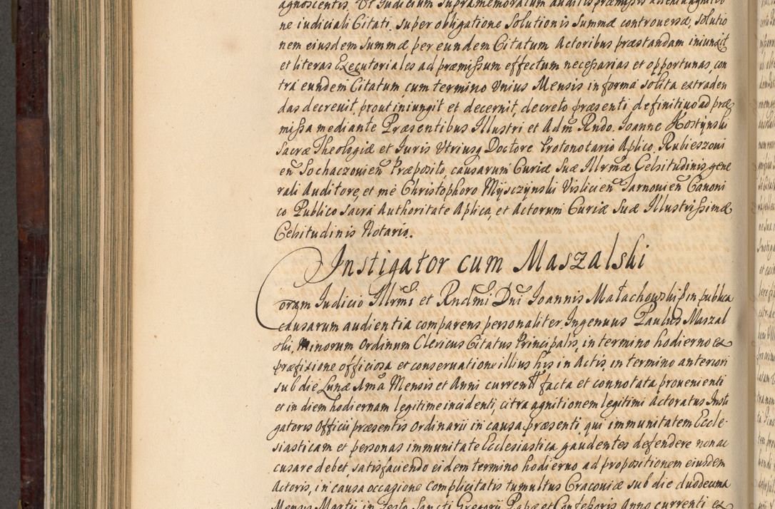 Zdjęcie nr 589 dla obiektu archiwalnego: Acta actorum episscopalium R. D. Joannis Małachowski, episcopi Cracoviensis a die 20 Augusti anni 1681 et 1682 acticatorum. Volumen I