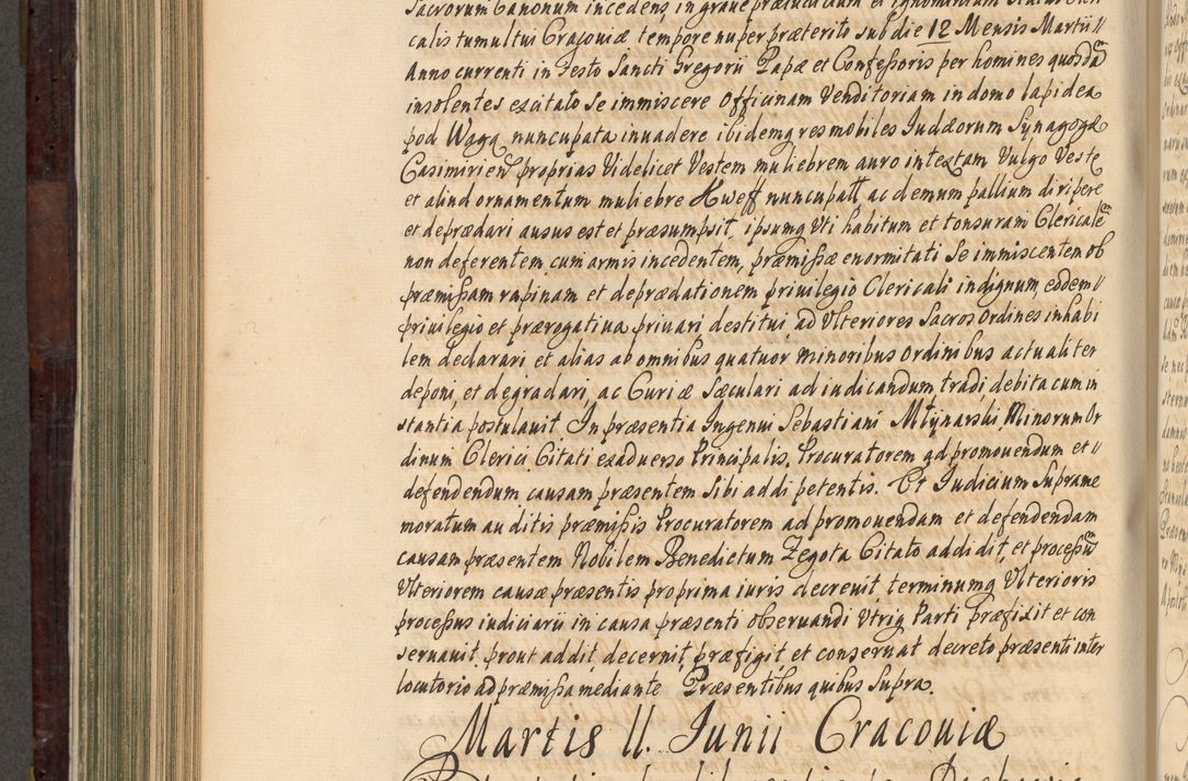 Zdjęcie nr 587 dla obiektu archiwalnego: Acta actorum episscopalium R. D. Joannis Małachowski, episcopi Cracoviensis a die 20 Augusti anni 1681 et 1682 acticatorum. Volumen I