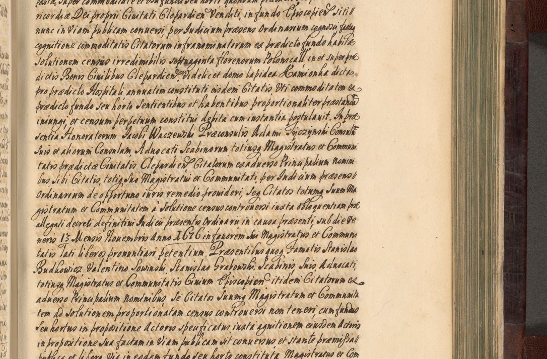 Zdjęcie nr 580 dla obiektu archiwalnego: Acta actorum episscopalium R. D. Joannis Małachowski, episcopi Cracoviensis a die 20 Augusti anni 1681 et 1682 acticatorum. Volumen I