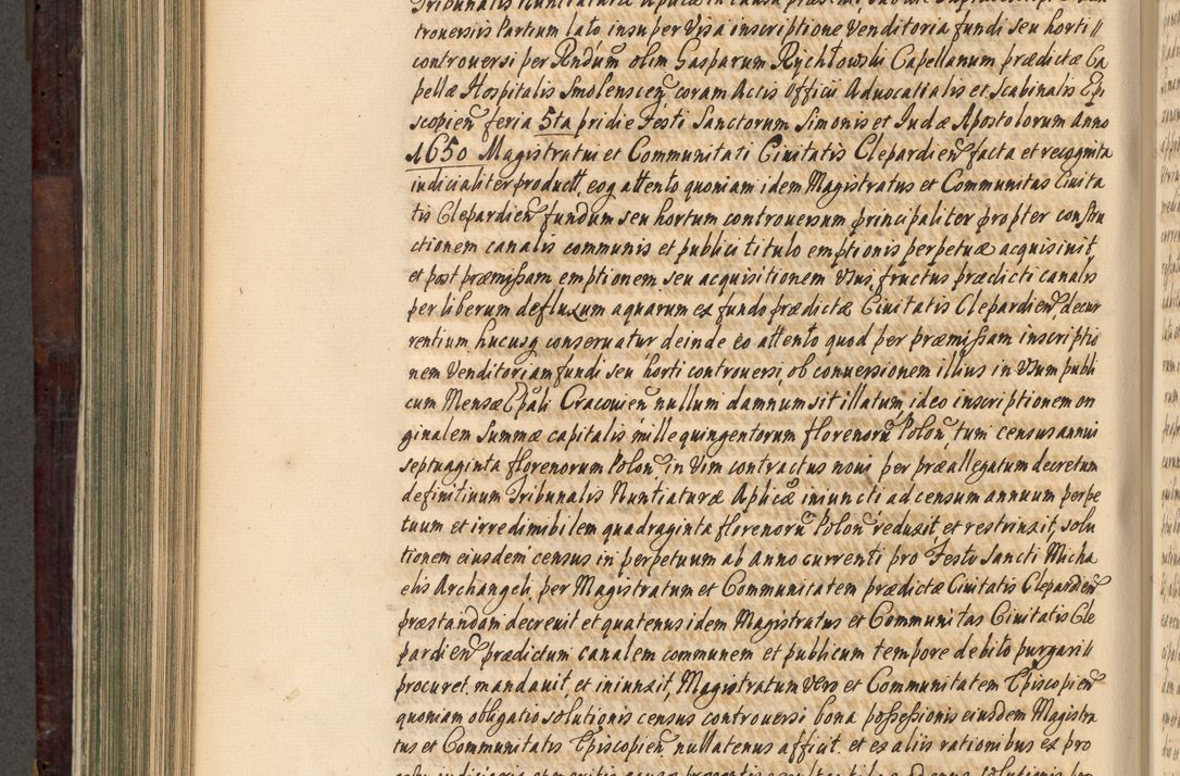 Zdjęcie nr 581 dla obiektu archiwalnego: Acta actorum episscopalium R. D. Joannis Małachowski, episcopi Cracoviensis a die 20 Augusti anni 1681 et 1682 acticatorum. Volumen I