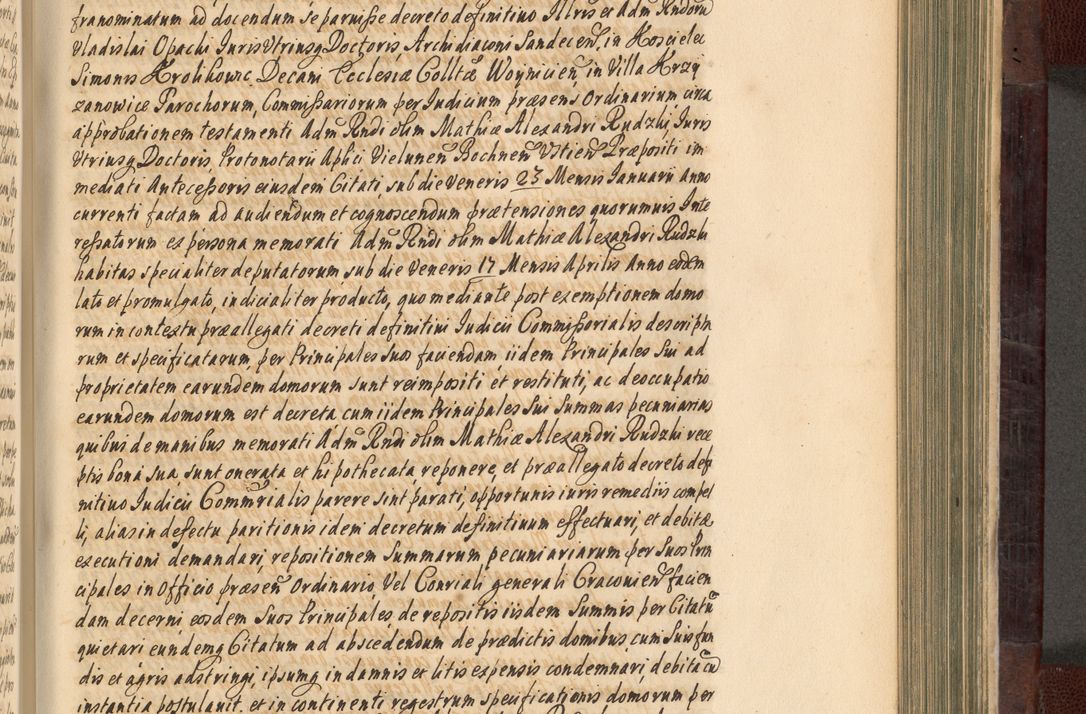Zdjęcie nr 582 dla obiektu archiwalnego: Acta actorum episscopalium R. D. Joannis Małachowski, episcopi Cracoviensis a die 20 Augusti anni 1681 et 1682 acticatorum. Volumen I