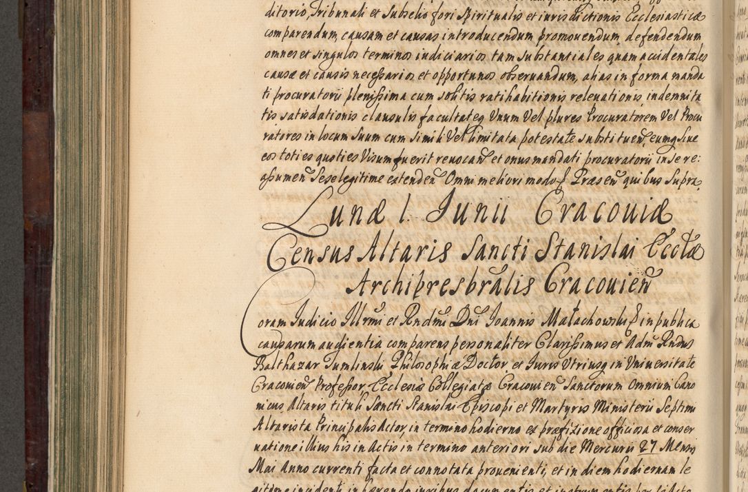 Zdjęcie nr 577 dla obiektu archiwalnego: Acta actorum episscopalium R. D. Joannis Małachowski, episcopi Cracoviensis a die 20 Augusti anni 1681 et 1682 acticatorum. Volumen I
