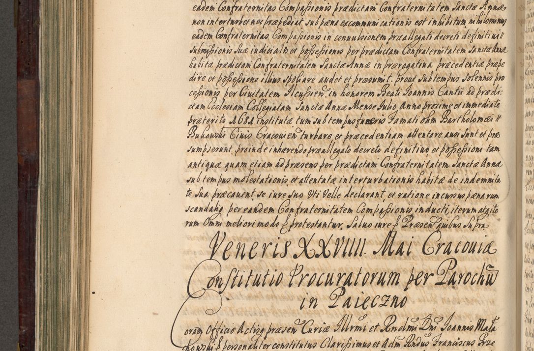 Zdjęcie nr 575 dla obiektu archiwalnego: Acta actorum episscopalium R. D. Joannis Małachowski, episcopi Cracoviensis a die 20 Augusti anni 1681 et 1682 acticatorum. Volumen I