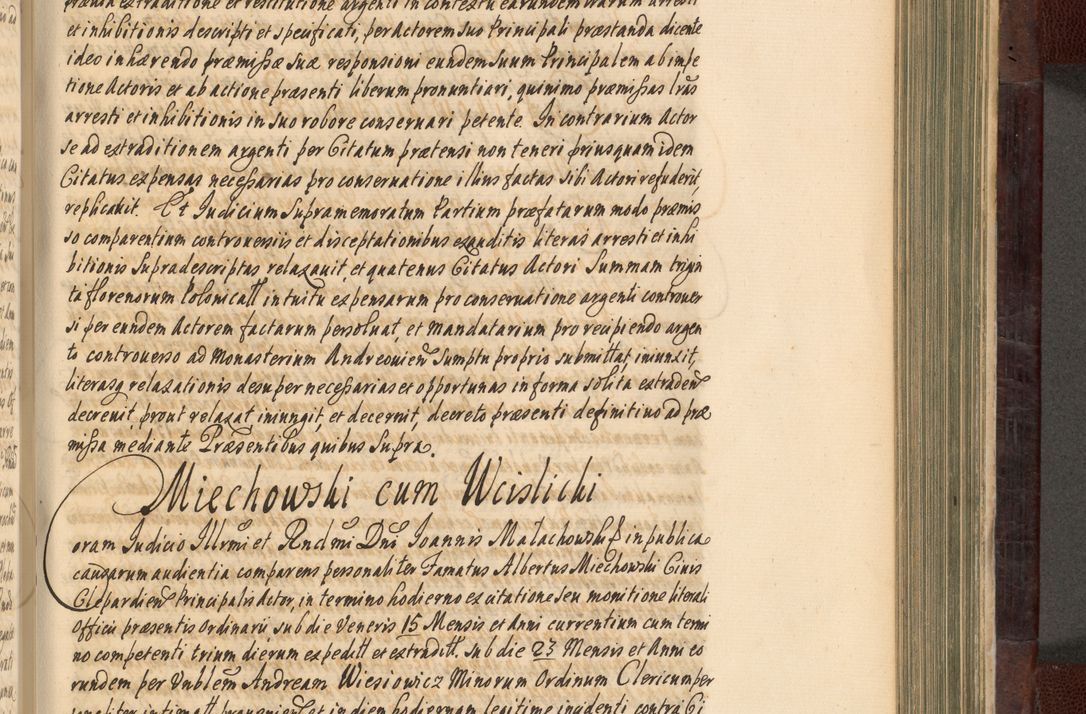 Zdjęcie nr 570 dla obiektu archiwalnego: Acta actorum episscopalium R. D. Joannis Małachowski, episcopi Cracoviensis a die 20 Augusti anni 1681 et 1682 acticatorum. Volumen I