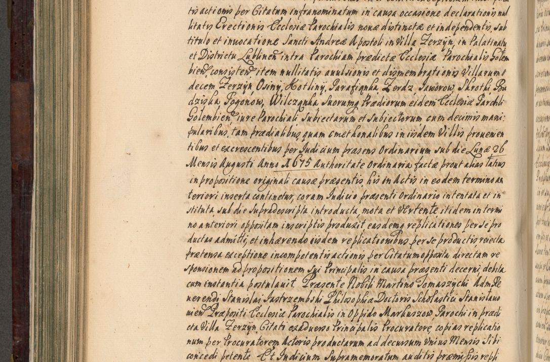 Zdjęcie nr 563 dla obiektu archiwalnego: Acta actorum episscopalium R. D. Joannis Małachowski, episcopi Cracoviensis a die 20 Augusti anni 1681 et 1682 acticatorum. Volumen I