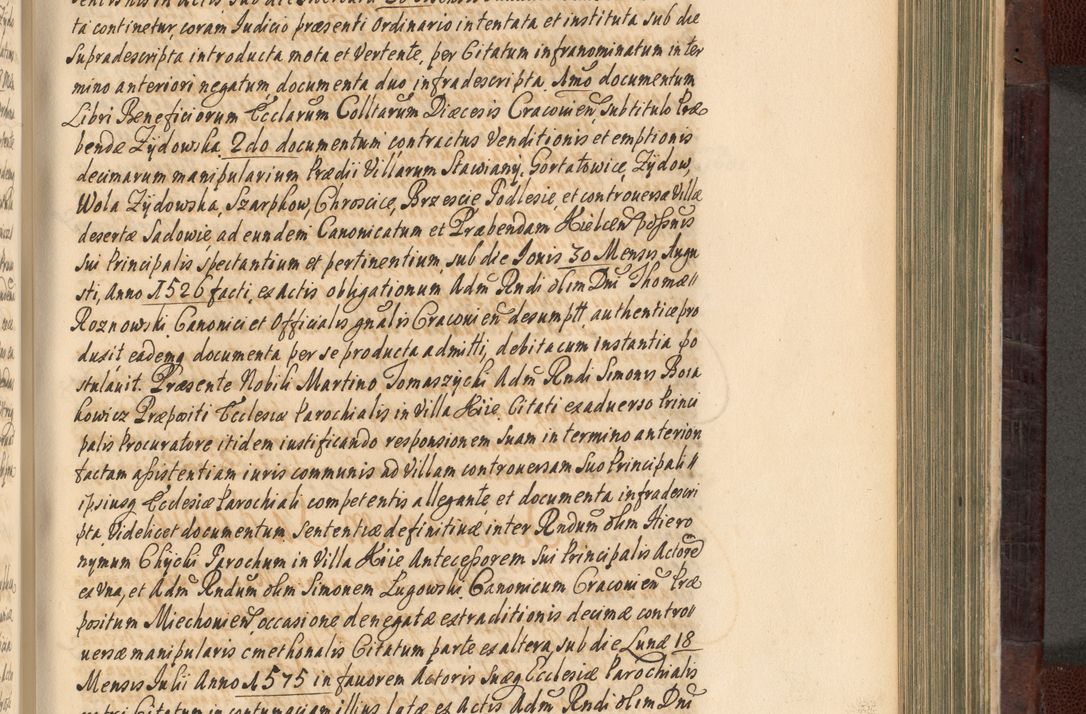 Zdjęcie nr 558 dla obiektu archiwalnego: Acta actorum episscopalium R. D. Joannis Małachowski, episcopi Cracoviensis a die 20 Augusti anni 1681 et 1682 acticatorum. Volumen I