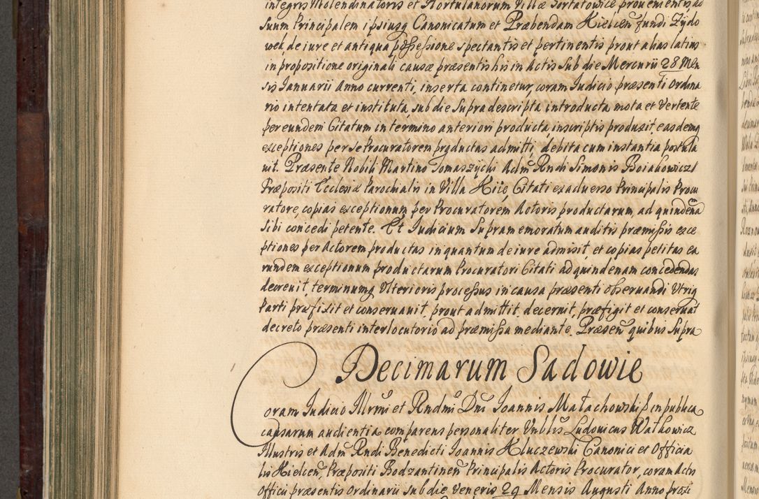Zdjęcie nr 557 dla obiektu archiwalnego: Acta actorum episscopalium R. D. Joannis Małachowski, episcopi Cracoviensis a die 20 Augusti anni 1681 et 1682 acticatorum. Volumen I