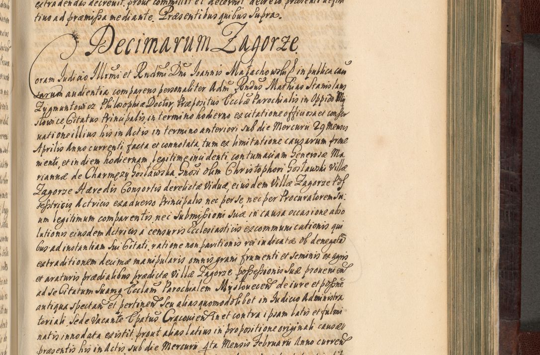 Zdjęcie nr 554 dla obiektu archiwalnego: Acta actorum episscopalium R. D. Joannis Małachowski, episcopi Cracoviensis a die 20 Augusti anni 1681 et 1682 acticatorum. Volumen I