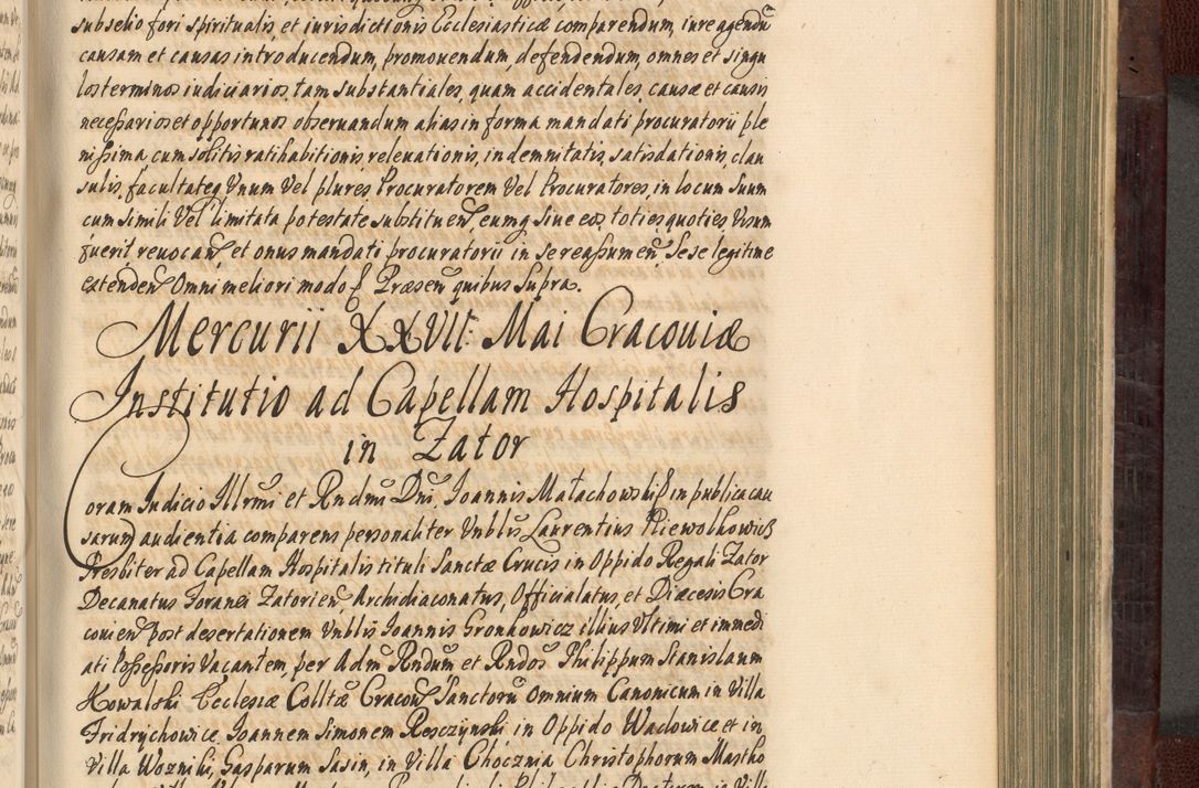 Zdjęcie nr 550 dla obiektu archiwalnego: Acta actorum episscopalium R. D. Joannis Małachowski, episcopi Cracoviensis a die 20 Augusti anni 1681 et 1682 acticatorum. Volumen I
