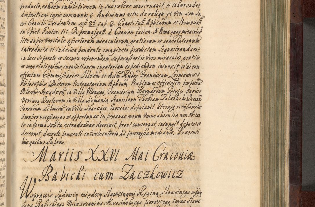 Zdjęcie nr 542 dla obiektu archiwalnego: Acta actorum episscopalium R. D. Joannis Małachowski, episcopi Cracoviensis a die 20 Augusti anni 1681 et 1682 acticatorum. Volumen I