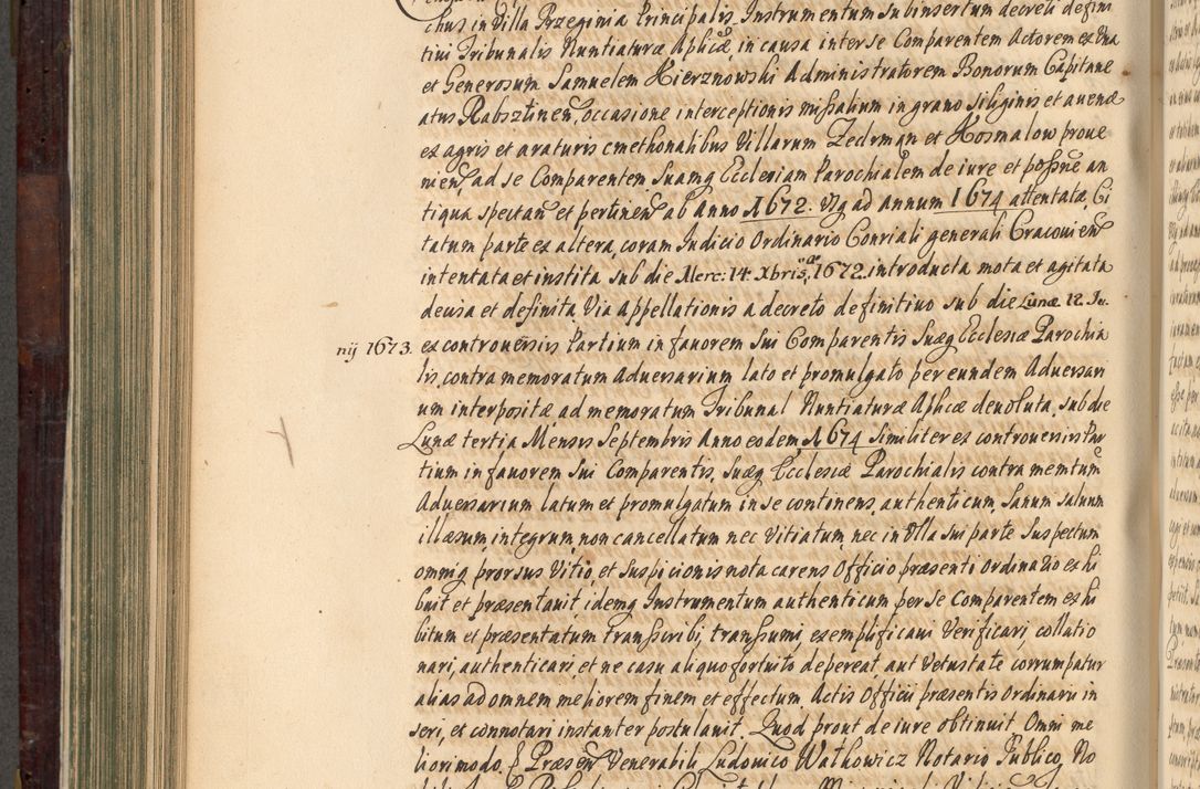 Zdjęcie nr 545 dla obiektu archiwalnego: Acta actorum episscopalium R. D. Joannis Małachowski, episcopi Cracoviensis a die 20 Augusti anni 1681 et 1682 acticatorum. Volumen I
