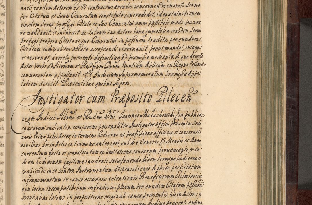 Zdjęcie nr 538 dla obiektu archiwalnego: Acta actorum episscopalium R. D. Joannis Małachowski, episcopi Cracoviensis a die 20 Augusti anni 1681 et 1682 acticatorum. Volumen I