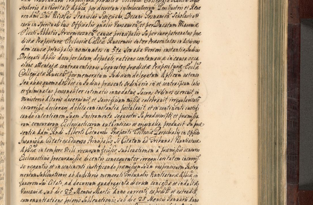 Zdjęcie nr 540 dla obiektu archiwalnego: Acta actorum episscopalium R. D. Joannis Małachowski, episcopi Cracoviensis a die 20 Augusti anni 1681 et 1682 acticatorum. Volumen I