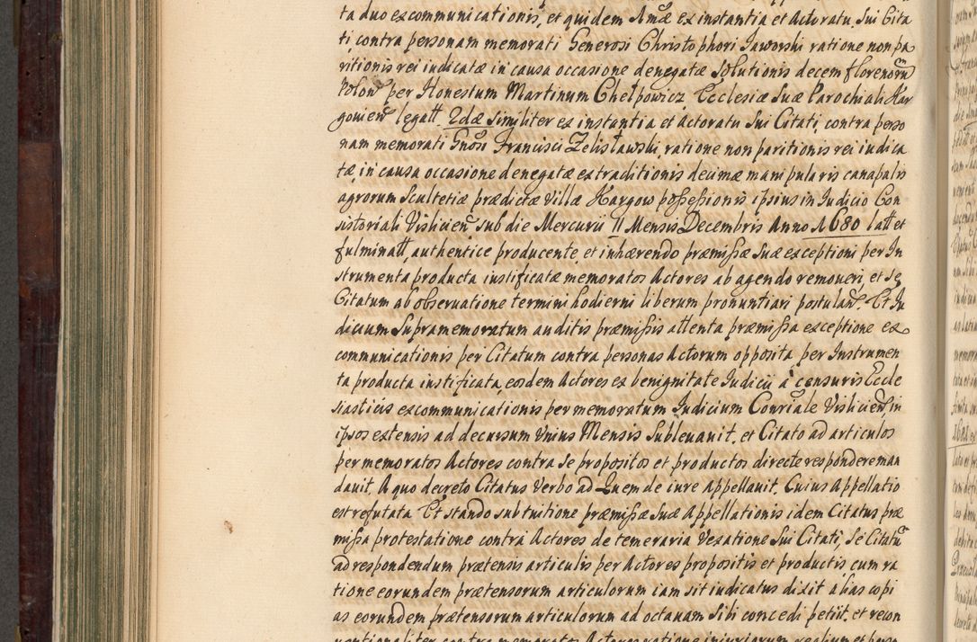 Zdjęcie nr 533 dla obiektu archiwalnego: Acta actorum episscopalium R. D. Joannis Małachowski, episcopi Cracoviensis a die 20 Augusti anni 1681 et 1682 acticatorum. Volumen I