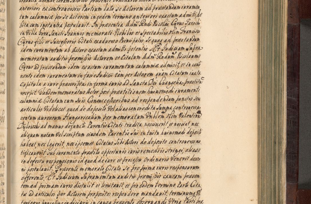 Zdjęcie nr 528 dla obiektu archiwalnego: Acta actorum episscopalium R. D. Joannis Małachowski, episcopi Cracoviensis a die 20 Augusti anni 1681 et 1682 acticatorum. Volumen I