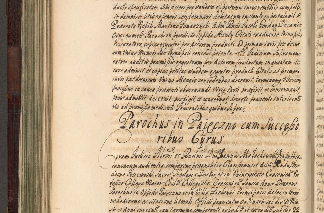 Zdjęcie nr 527 dla obiektu archiwalnego: Acta actorum episscopalium R. D. Joannis Małachowski, episcopi Cracoviensis a die 20 Augusti anni 1681 et 1682 acticatorum. Volumen I