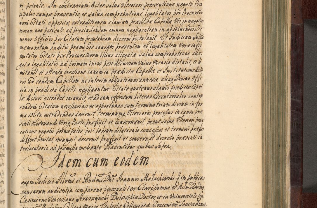 Zdjęcie nr 526 dla obiektu archiwalnego: Acta actorum episscopalium R. D. Joannis Małachowski, episcopi Cracoviensis a die 20 Augusti anni 1681 et 1682 acticatorum. Volumen I