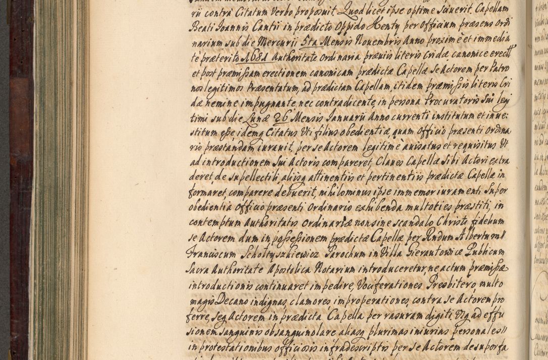 Zdjęcie nr 525 dla obiektu archiwalnego: Acta actorum episscopalium R. D. Joannis Małachowski, episcopi Cracoviensis a die 20 Augusti anni 1681 et 1682 acticatorum. Volumen I