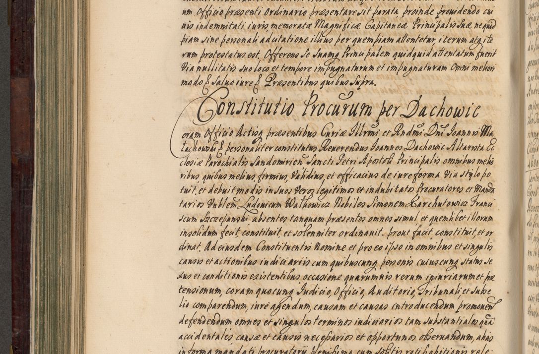 Zdjęcie nr 515 dla obiektu archiwalnego: Acta actorum episscopalium R. D. Joannis Małachowski, episcopi Cracoviensis a die 20 Augusti anni 1681 et 1682 acticatorum. Volumen I