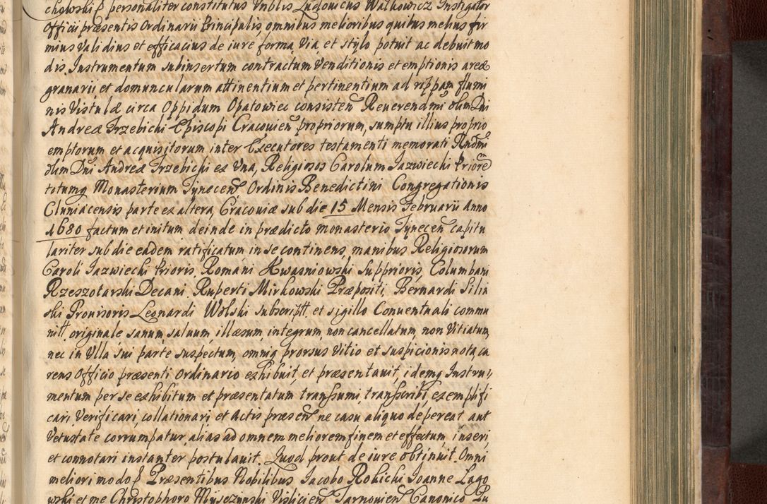 Zdjęcie nr 516 dla obiektu archiwalnego: Acta actorum episscopalium R. D. Joannis Małachowski, episcopi Cracoviensis a die 20 Augusti anni 1681 et 1682 acticatorum. Volumen I