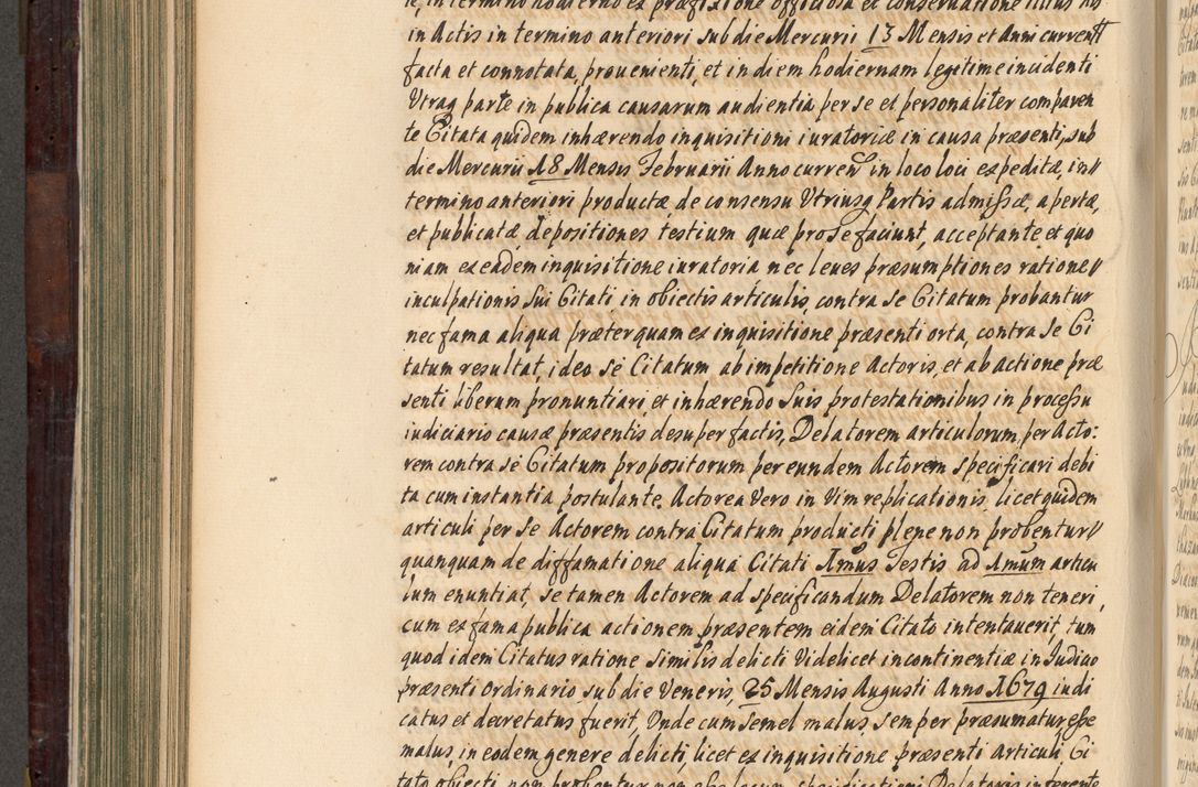 Zdjęcie nr 509 dla obiektu archiwalnego: Acta actorum episscopalium R. D. Joannis Małachowski, episcopi Cracoviensis a die 20 Augusti anni 1681 et 1682 acticatorum. Volumen I