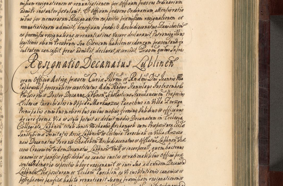 Zdjęcie nr 512 dla obiektu archiwalnego: Acta actorum episscopalium R. D. Joannis Małachowski, episcopi Cracoviensis a die 20 Augusti anni 1681 et 1682 acticatorum. Volumen I