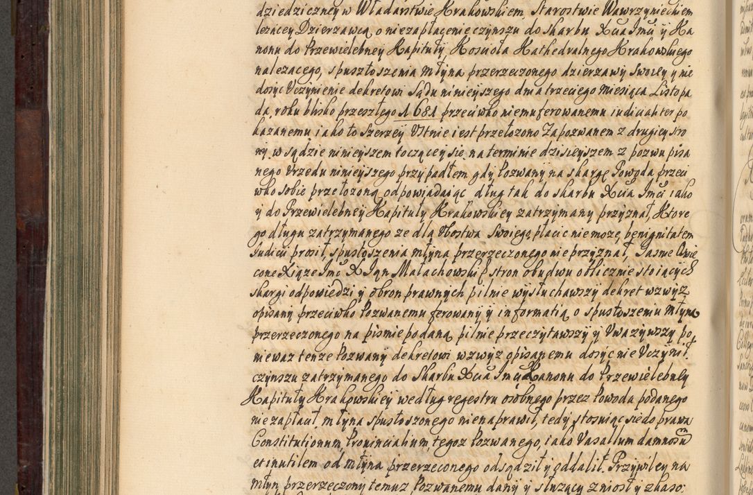 Zdjęcie nr 511 dla obiektu archiwalnego: Acta actorum episscopalium R. D. Joannis Małachowski, episcopi Cracoviensis a die 20 Augusti anni 1681 et 1682 acticatorum. Volumen I