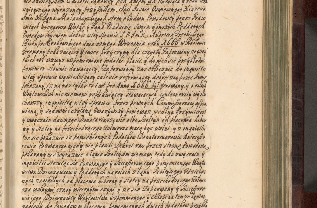 Zdjęcie nr 504 dla obiektu archiwalnego: Acta actorum episscopalium R. D. Joannis Małachowski, episcopi Cracoviensis a die 20 Augusti anni 1681 et 1682 acticatorum. Volumen I