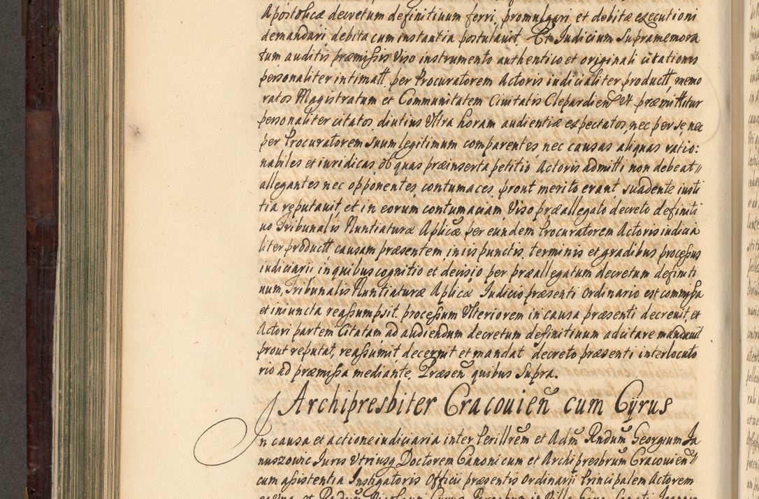 Zdjęcie nr 499 dla obiektu archiwalnego: Acta actorum episscopalium R. D. Joannis Małachowski, episcopi Cracoviensis a die 20 Augusti anni 1681 et 1682 acticatorum. Volumen I
