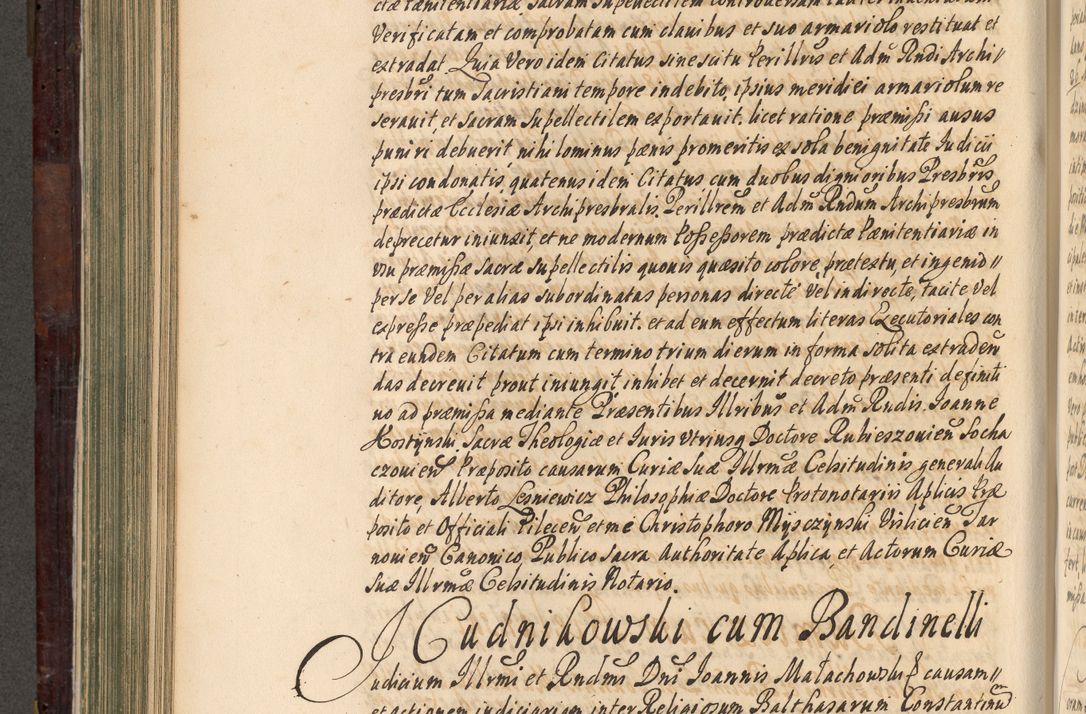 Zdjęcie nr 501 dla obiektu archiwalnego: Acta actorum episscopalium R. D. Joannis Małachowski, episcopi Cracoviensis a die 20 Augusti anni 1681 et 1682 acticatorum. Volumen I