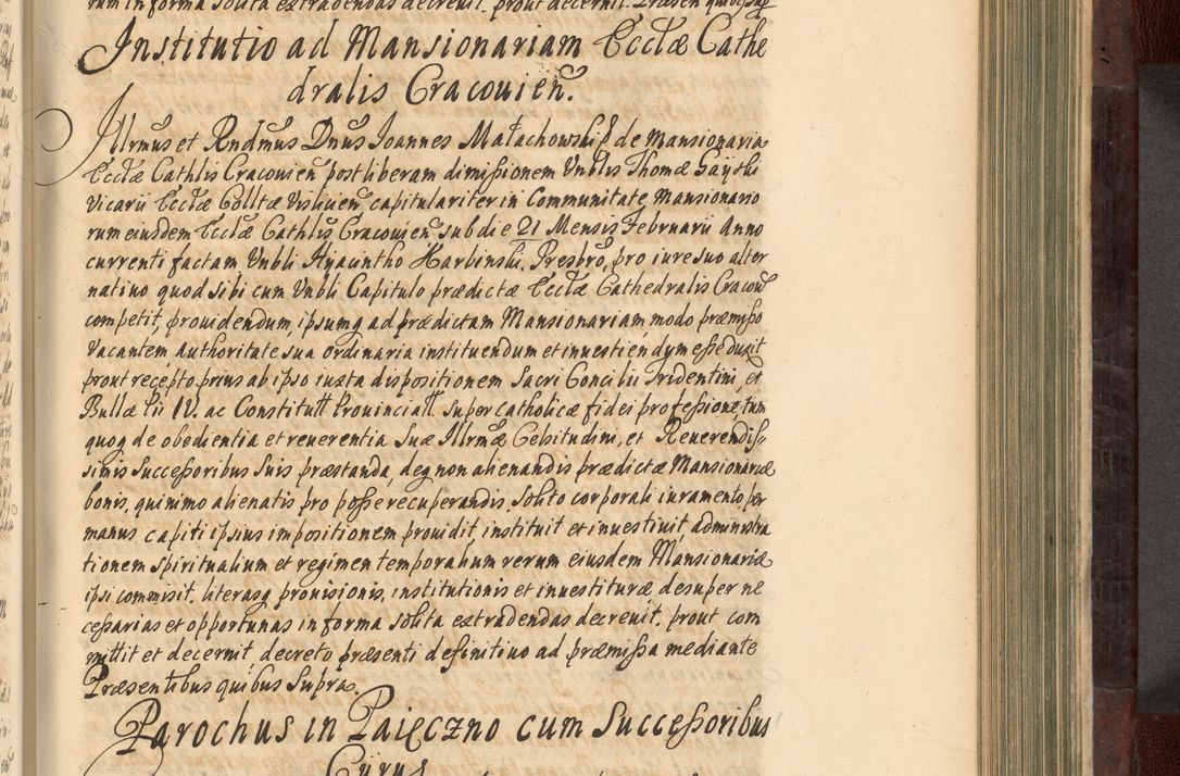 Zdjęcie nr 496 dla obiektu archiwalnego: Acta actorum episscopalium R. D. Joannis Małachowski, episcopi Cracoviensis a die 20 Augusti anni 1681 et 1682 acticatorum. Volumen I