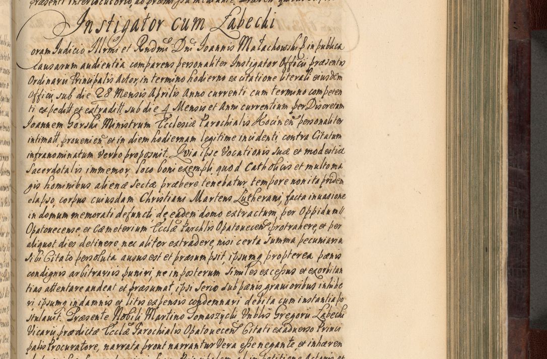 Zdjęcie nr 484 dla obiektu archiwalnego: Acta actorum episscopalium R. D. Joannis Małachowski, episcopi Cracoviensis a die 20 Augusti anni 1681 et 1682 acticatorum. Volumen I