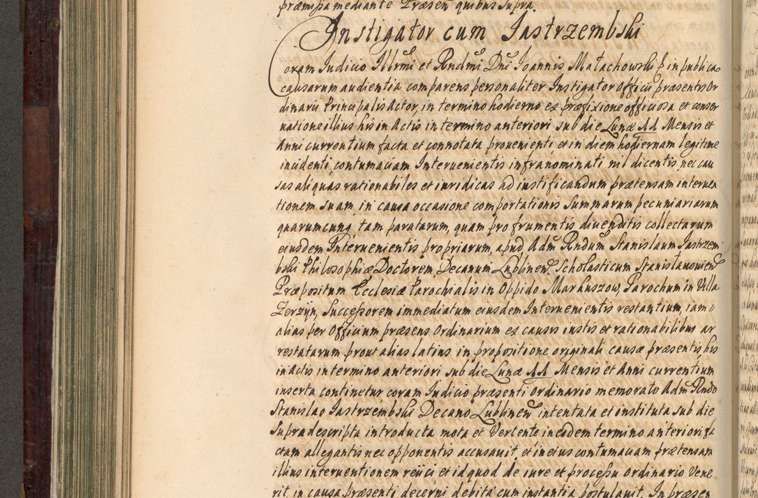 Zdjęcie nr 483 dla obiektu archiwalnego: Acta actorum episscopalium R. D. Joannis Małachowski, episcopi Cracoviensis a die 20 Augusti anni 1681 et 1682 acticatorum. Volumen I