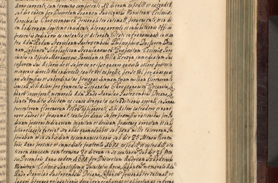 Zdjęcie nr 478 dla obiektu archiwalnego: Acta actorum episscopalium R. D. Joannis Małachowski, episcopi Cracoviensis a die 20 Augusti anni 1681 et 1682 acticatorum. Volumen I